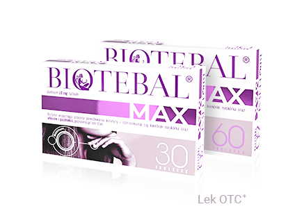 Biotebal MAX z biotyną - 10 mg
