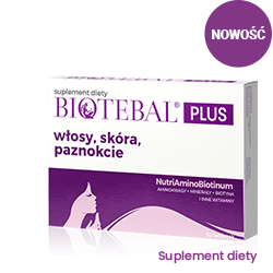 Biotebal PLUS włosy, skóra, paznokcie (tabletki) - produkt - biotebal.pl